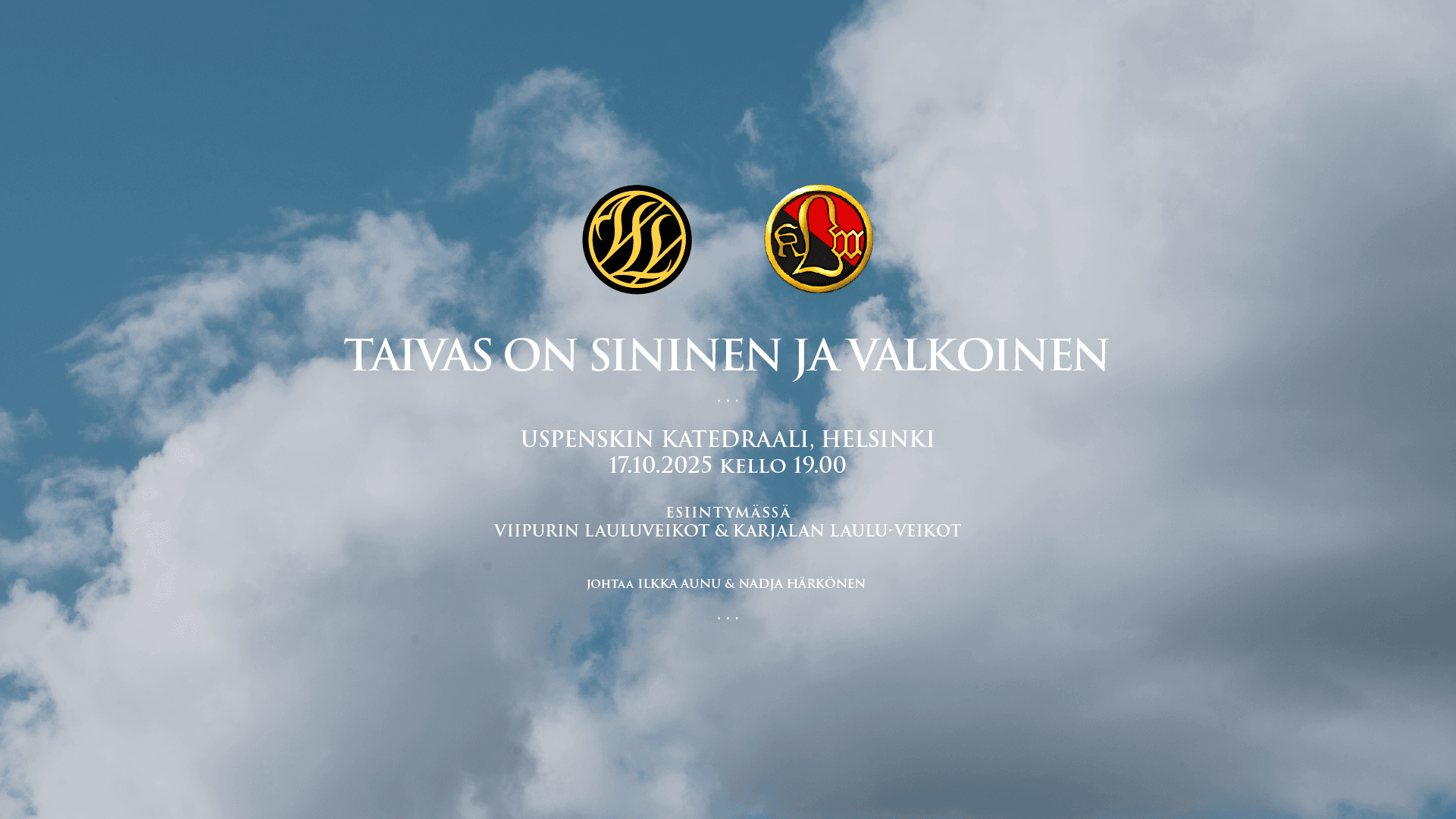Taivas on sininen ja valkoinen - Viipurin Lauluveikot & Karjalan Laulu-Veikot-min